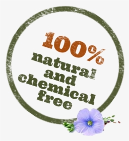 Natural And Chemical Free - 100% Natural & Chemical Free, HD Png Download, Free Download