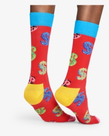 Happy Socks Andy Warhol Dollar Sock - Happy Sock Dolar, HD Png Download, Free Download