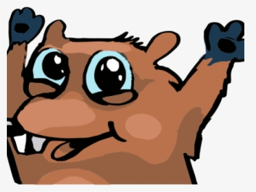 Beaver Clipart Emoji - Cartoon, HD Png Download, Free Download