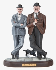 Laurel And Hardy Png - Figurine, Transparent Png, Free Download