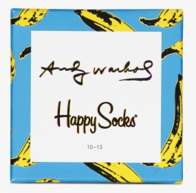 Front Image Of Happy Socks Andy Warhol Sock Box Set - Happy Socks, HD Png Download, Free Download