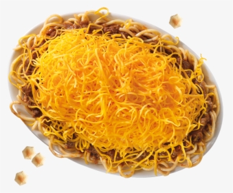 Skyline’s Signature 3-way, Chili Over Noodles, Topped - Skyline Chili Cheese Coney, HD Png Download, Free Download