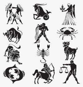 Tattoo Set Chinese Scorpio Sign Astrological Signs - Star Signs Transparent Background, HD Png Download, Free Download