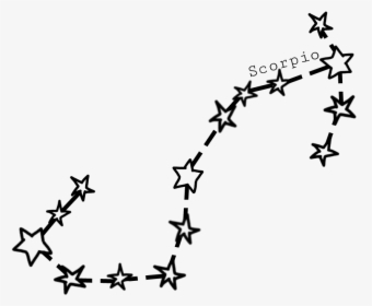 #scorpio #starsign #stars #star #sign #cute #zodiac - Airplane, HD Png Download, Free Download
