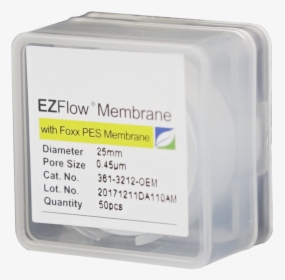 Ezflow Membrane Disc Filter, Pes, - Box, HD Png Download, Free Download