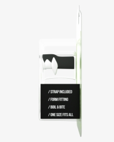 Black & White Football Mouthpiece W/ Detachable Strap"  - Banner, HD Png Download, Free Download