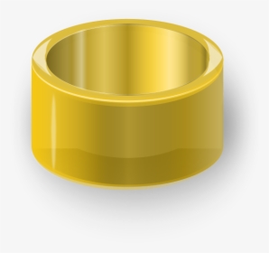 Gold Ring Png Clip Arts - Bangle, Transparent Png, Free Download