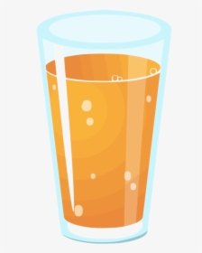 Old Fashioned Glass,orange Juice,cup - Glass Of Orange Juice Clipart, HD Png Download, Free Download