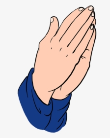 How To Draw Praying Hands - Transparent Prayer Hands Png, Png Download, Free Download
