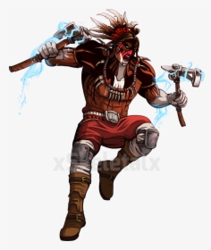 “ Character Illustration Of An Individual Client"s - Killer Instinct Thunder Art, HD Png Download, Free Download
