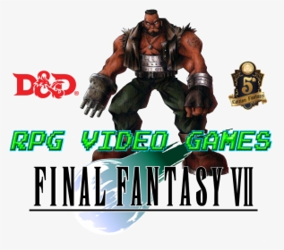 Final Fantasy 7 Barret Wallace Dnd 5e - Final Fantasy 7 Characters, HD Png Download, Free Download