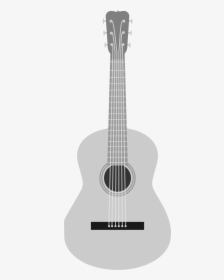 Acoustic Guitar Png White, Transparent Png, Free Download