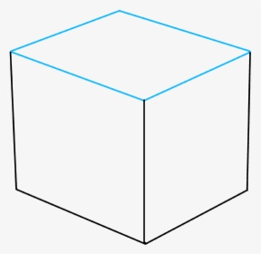 How To Draw An Impossible Cube - Line Art, HD Png Download, Free Download