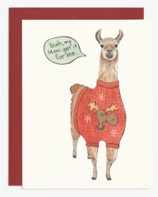 Ugly Sweater Llama - Llama, HD Png Download, Free Download