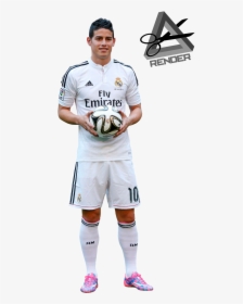 Transparent Ronaldo Png - James Rodriguez Real Madrid 2014 2015, Png Download, Free Download