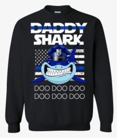 Transparent Police Flag Png - Daddy Shark Police Shirt, Png Download, Free Download