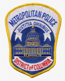 Patch Of The Metropolitan Police Department Of The - Metropolitan Police Department Of The District Of Columbia, HD Png Download, Free Download