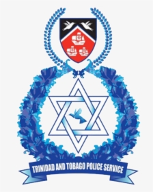 Transparent Trinidad Flag Png - Trinidad And Tobago Police Service Logo, Png Download, Free Download