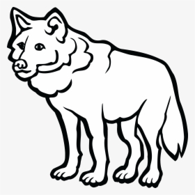 Wolf Collection Of Free Did Clipart On Ubisafe In Transparent - Wolf Black And White Clipart, HD Png Download, Free Download