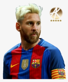 Lionel Messi Render Fc Barcelona 2017 Png Clipart - Barcelona Lionel Messi 2016 17, Transparent Png, Free Download