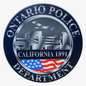 Seal Of The Ontario Police Department - Ontario Police Department California Logo, HD Png Download, Free Download