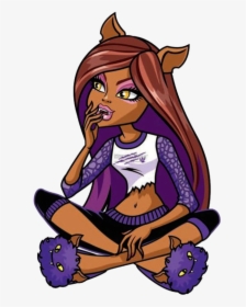 Monster High Clawdeen Wolf Clipart - High Clawdeen Wolf Dead Tired, HD Png Download, Free Download