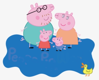 Peppa Pig Coloring Pages, George Pig, 4th Birthday, - Peppa Pig World Logo, HD Png Download, Free Download