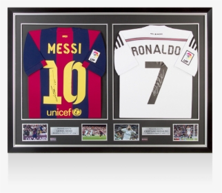 Ronaldo Signed Shirt Frame, HD Png Download, Free Download