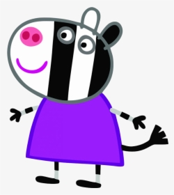 Peppa Pig Zoe Zebra, HD Png Download, Free Download