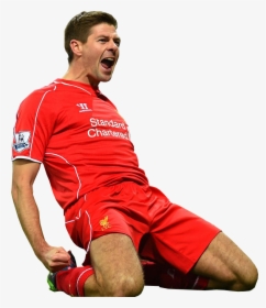 Steven Gerrard Liverpool Footballer Transparent Png - Liverpool Football Player Png, Png Download, Free Download