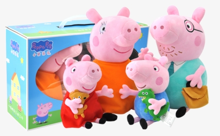 Peppa Pig Plush Toys Peggy Dolls George Big Pillows - Игрушки Пеппа Свинка Купить, HD Png Download, Free Download