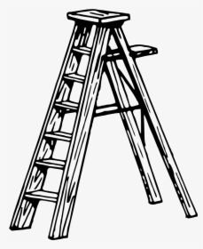 Transparent Ladder Clipart Png - Ladder Clipart Black And White, Png Download, Free Download