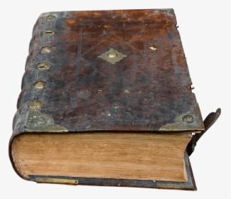 Old Book With Hard Cover - Old Leather Cover Book, HD Png Download, Free Download