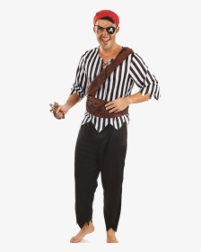 Fancy Dress Png - Pirate Costume, Transparent Png, Free Download
