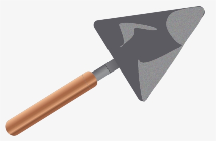 Garden, Trowel, Cement, Brick, Gardener, Digging - Espatula Cimento Png, Transparent Png, Free Download