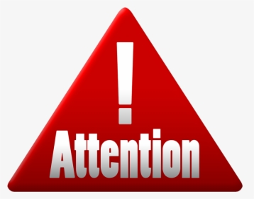 Attention Png Free Download - Important Sign And Symbol, Transparent Png, Free Download