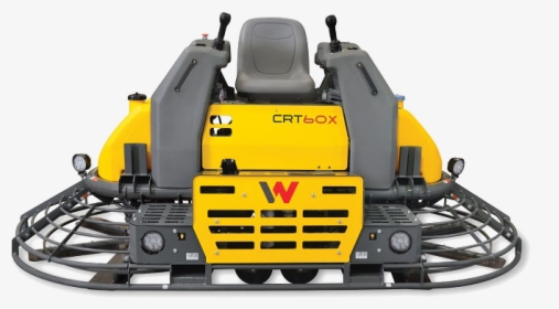 Front View Of Crt60-74lx - Ride On Trowel Wacker, HD Png Download, Free Download