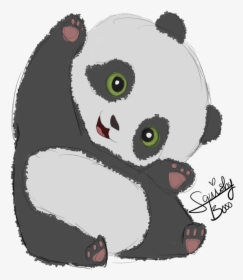 Chibi Panda By Meteor Draw So Cute Baby Pandas Hd Png Download Kindpng