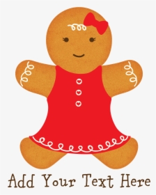 Transparent Gingerbread Girl Png - Cartoon, Png Download, Free Download