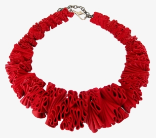 Ruffle Collar Red Leather - Ruff Collar Transparent, HD Png Download, Free Download