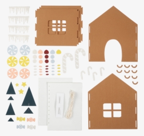 Gingerbread House Kit - Fabelab Minimakers, HD Png Download, Free Download