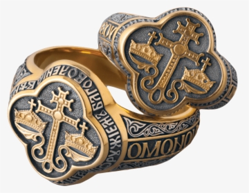 Byzantine Wedding Signet Ring Master Jeweler Fedorov - Blitz Ball Python, HD Png Download, Free Download