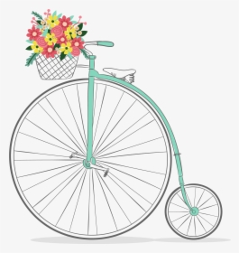 Clip Art Birthday Bicycle, HD Png Download, Free Download