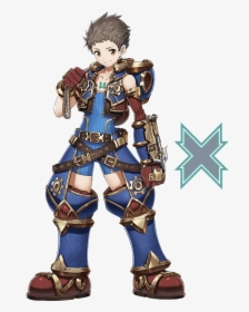 The Story"s Main Character Makes A Living Salvaging - Xenoblade Chronicles 2 Main Character, HD Png Download, Free Download