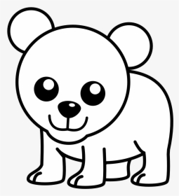 Collection Of Free Panda Simple Download On Ui Ex - Black Bear Easy To Draw, HD Png Download, Free Download