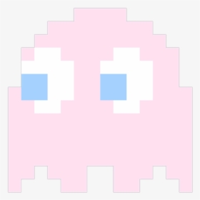 Pac Man Pacman Pink Pinky Ghost Cute Kawaii - 8 Bit Pacman Ghosts, HD Png Download, Free Download
