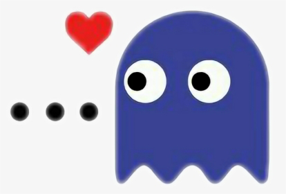 Transparent Pacman Blue Ghost Png - Fantasma Del Pacman Png, Png Download, Free Download