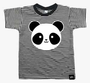 Panda Striped Shirt, HD Png Download, Free Download