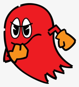 Pac Man Png - Blinky Pac Man Ghosts, Transparent Png, Free Download