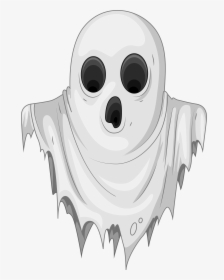 Haunted Ghost Png Clipart - Transparent Background Ghost Clipart, Png Download, Free Download